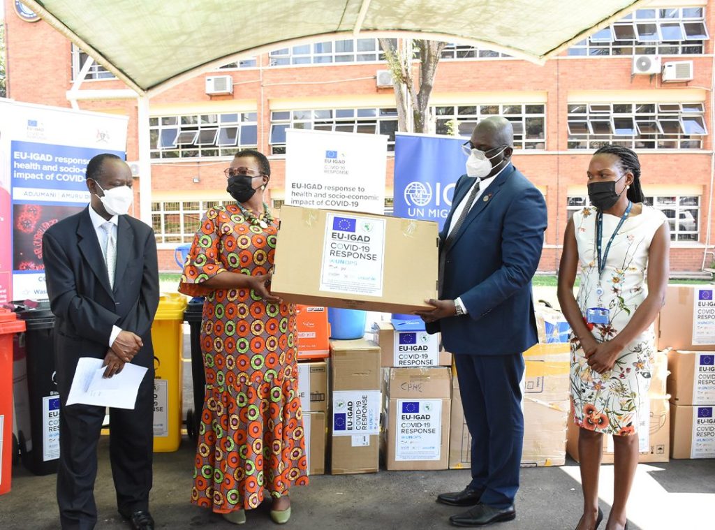 DONATIONS: Ministry of Health Receives COVID-19 Response Items Worth Ugx: 662 MILLION.